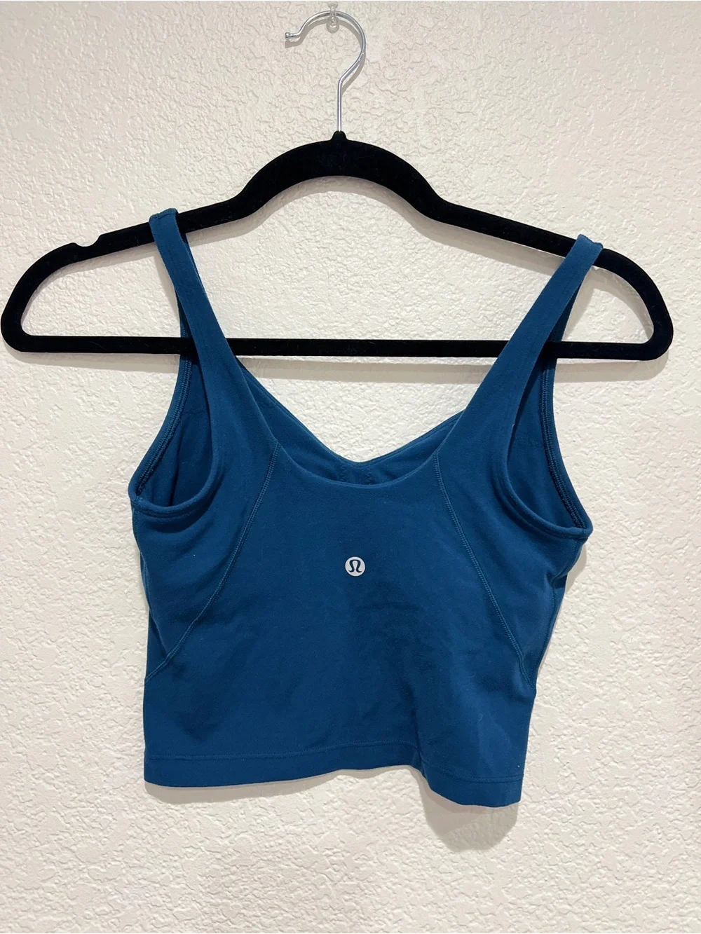 Lululemon Align Teal Blue Cropped Tank‎ Top Sz. 2